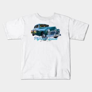 1950 Plymouth Special Deluxe Coupe Kids T-Shirt